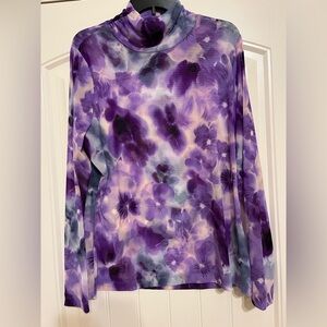 WHBM Mesh Turtleneck